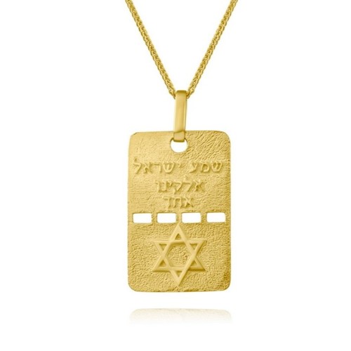 שרשרת ותליון מגן דוד ו