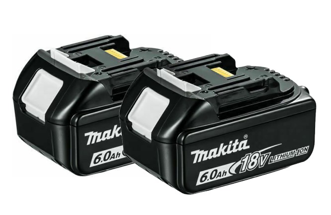 זוג סוללות ליתיום 18V 6.0AH