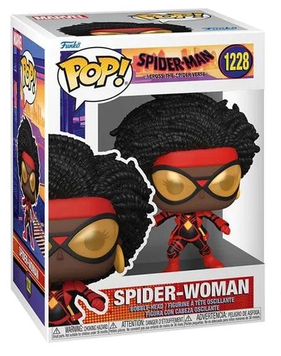 בובת פאנקו מארוול:  Marvel Spider-man Across the Spiderverse - Spider-Woman ספיידרוומן