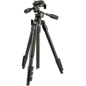 Slik Pro AL-324-3W Aluminum 4-Section Tripod