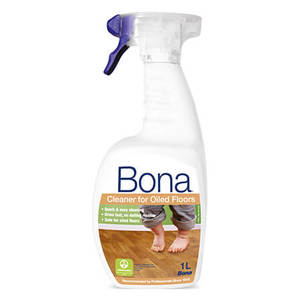חומר ניקוי לרצפות עץ בגימור שמן - תרסיס Bona