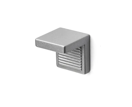 ידית כפתור PO366 - כרום מט 