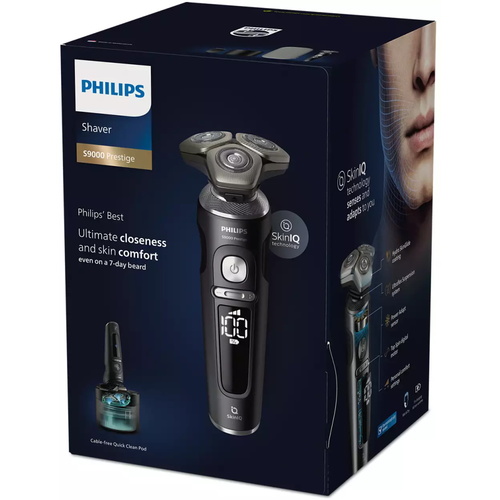 מכונת גילוח נטענת יבש/רטוב Philips פיליפס Series 9000 Prestige SP9840/32