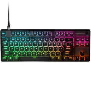 מקלדת גיימינג מקצועית SteelSeries סטיל סיריס Apex 9 TKL US