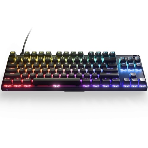 מקלדת גיימינג מקצועית SteelSeries סטיל סיריס Apex 9 TKL US