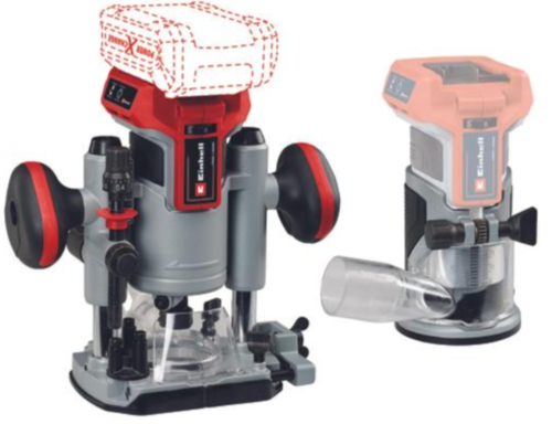 סט רוטר + טרימר נטען EINHELL TP-RO 18 SET 18V [ גופים בלבד!]