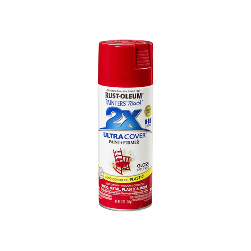 ספריי צבע 2X אדום מבריק GLOSS APPLE RED