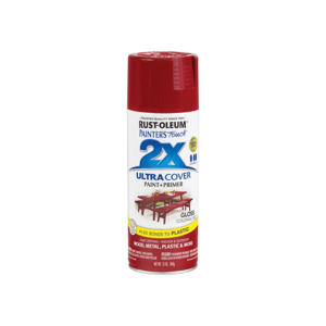 ספריי צבע 2X אדום מעושן מבריק GLOSS COLONIAL RED