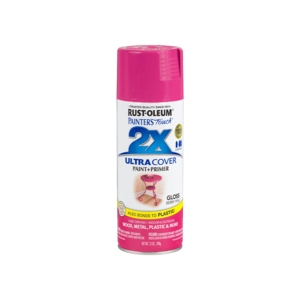 ספריי צבע 2X ורוד מבריק GLOSS BERRY PINK 