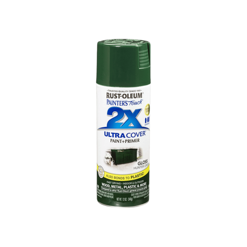 ספריי צבע 2X ירוק זית מבריק GLOSS HUNTER GREEN 
