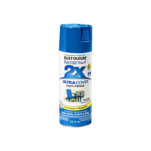 ספריי צבע 2X כחול מבריק GLOSS BRILLIANT BLUE