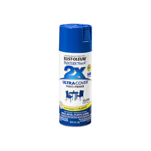 ספריי צבע 2X כחול עמוק מבריק GLOSS DEEP BLUE 