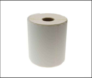 מדבקה לבנה ZA4*3-500 101.5*76.2mm רב שימושית 500 יח