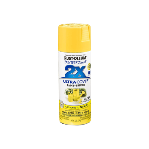 ספריי צבע 2X צהוב מבריק GLOSS SUN YELLOW