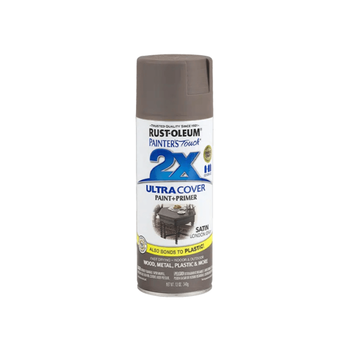 ספריי צבע 2X אפור עכבר משי SATIN LONDON GRAY