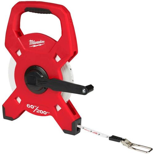 רולטקת שדה פתוחה פיברגלס 60 מטר Milwaukee 