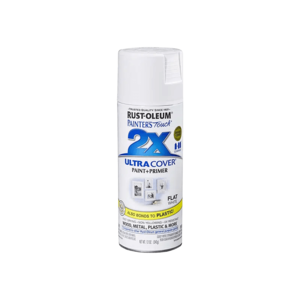 ספריי צבע 2X לבן מט FLAT WHITE