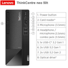 מחשב נייח Lenovo ThinkCentre neo 50t Gen4 i7-16G-512G