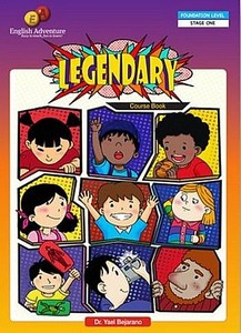  אינגליש אדוונצ'ר לג'נדרי ספר עם כתיבה LEGENDARY COURS BOOK English Adventure