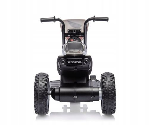 אופנוע ממונע לילדים Honda CRF-450R 6V מונע התהפכות ואפקטים קוליים - שחור