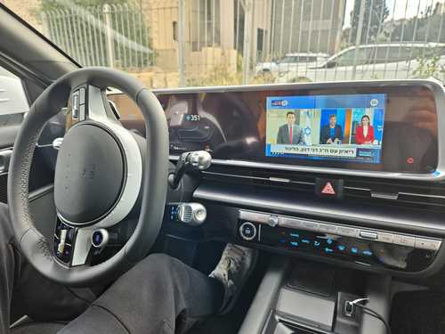 מערכת מולטימדיה ליונדאי איוניק 2019 genesis standart
