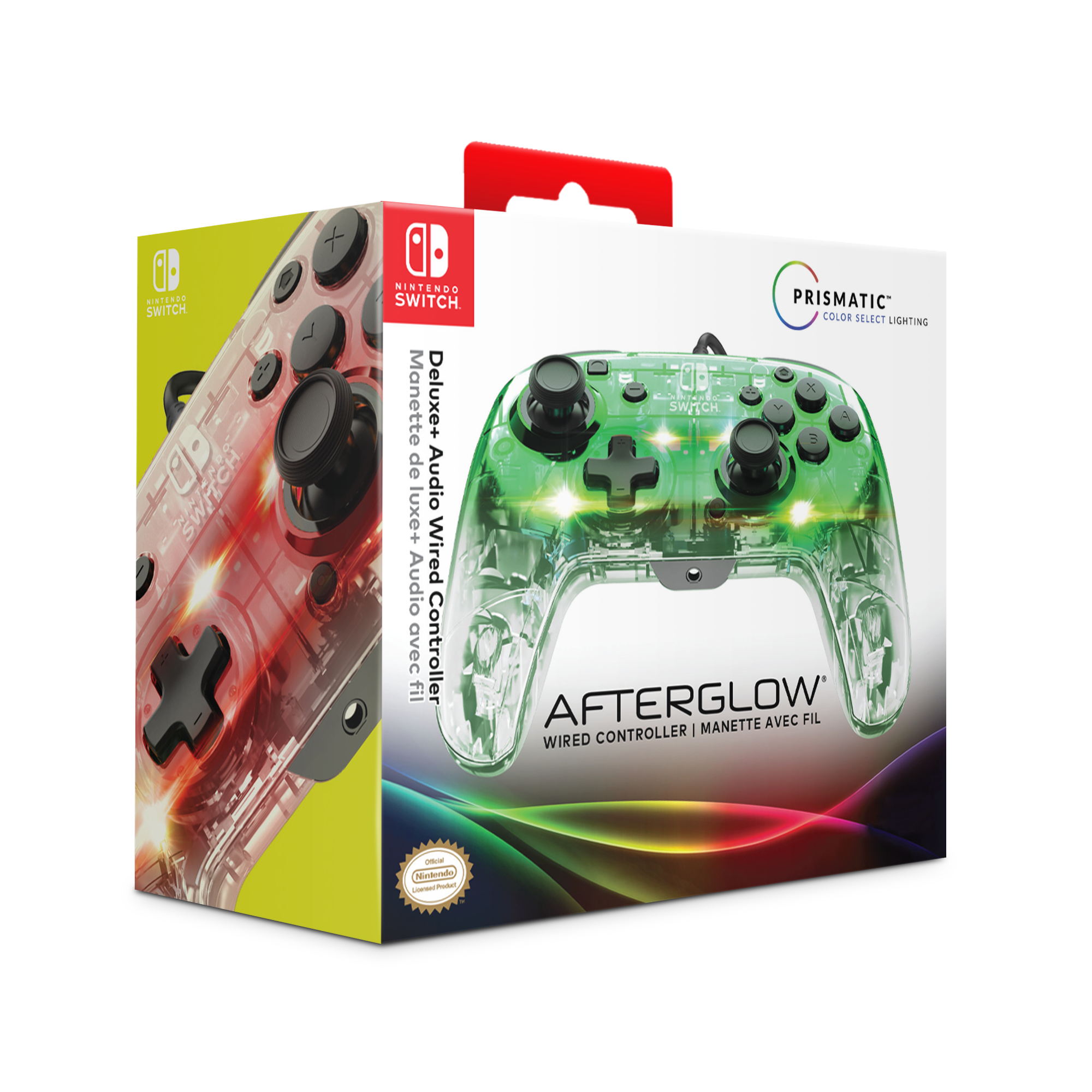 PDP Afterglow Prismatic Wired Controller Switch