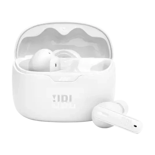 אוזניות אלחוטיות JBL Tune Beam TWS לבן (יבואן רשמי)