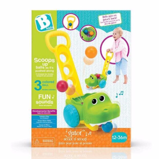 תנין אוסף כדורים עם ידית