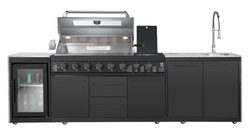 מטבח חוץ גריל גז גריל מאסטר