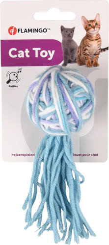 צעצוע לחתולים YARN כדור חוטים פלמינגו