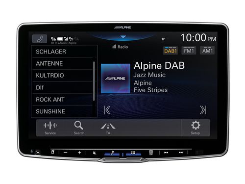 מולטימדיה iLX-F115D Apple CarPlay ו-Android Auto