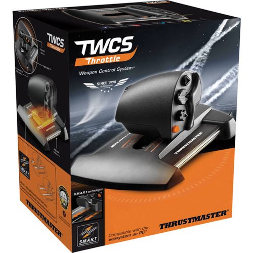  מצערת Thrustmaster TWCS Throttle Flight sim controller USB PC Black