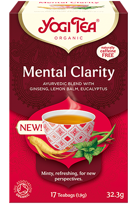 תה צמחים אורגני | 17 שקיקים |  YOGI TEA Mental Clarity