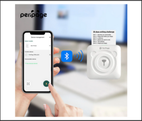 מדפסת תרמית ניידת PeriPage A6 Mini Bluetooth