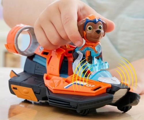 סרט העל: רכב הצלה עם אורות וצלילים ודמות - זומה והרחפת