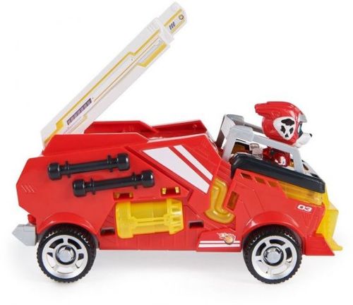 סרט העל: רכב הצלה עם אורות וצלילים ודמות - מרשל והכבאית