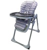 כסא אוכל אינפנטי INFANTI לתינוק עולה יורד פסטו PESTO צבע GREY STRIP