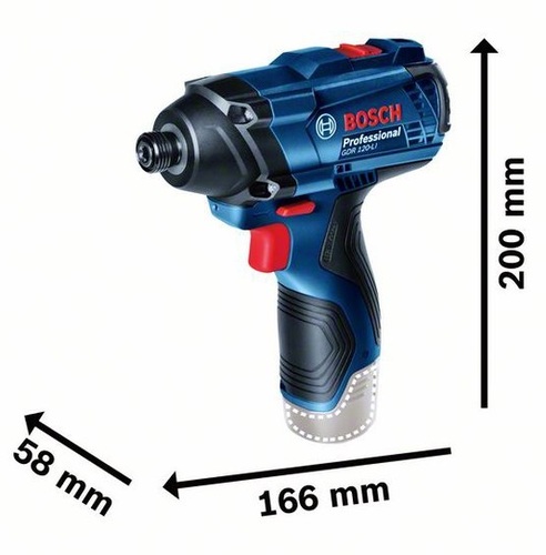 גוף מברגת אימפקט 12V דגם GDR 120-LI מבית BOSCH בוש 19F0.000