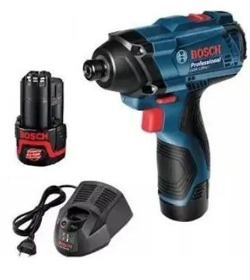 מברגת אמפקט GDR 120-LI כולל 2 סוללות 2AH מבית BOSCH