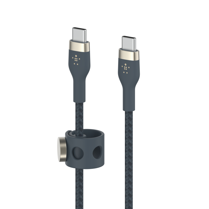 כבל טעינה וסנכרון USB-C ל-USB-C קלוע 2 מ’ BOOST↑CHARGE