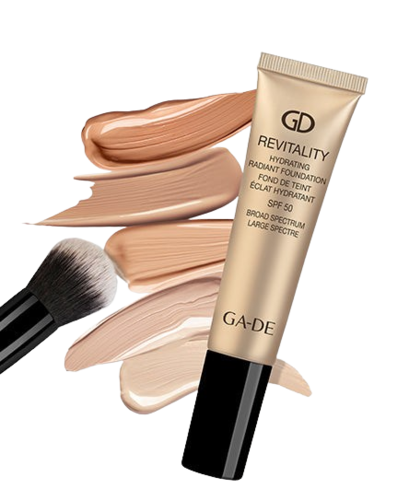 Gade Revitality Hydrating Radiant Foundation גייד רוויטליטי מייקאפ מייק אפ SPF 50
