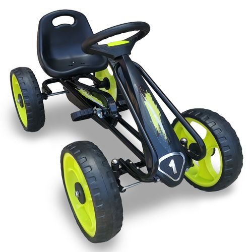 מכונית באגי לילדים 10 אינץ עם פדלים וגלגלי EVA רכים 