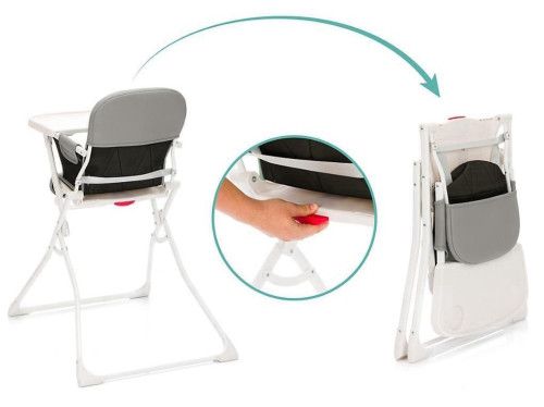 כסא אוכל פרסקו Fresco אינפנטי צבע שחור