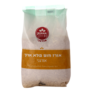 אורז מלא ארוך אורגני, 500 גרם