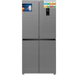 מקרר ‏מקפיא תחתון Normande ND890GLASS ‏434 ‏ליטר נורמנדי נורמנדה
