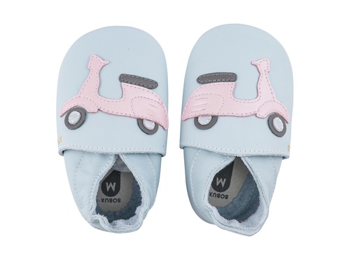 Bobux Soft Sole - Scoot sky grey