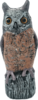 דחליל מבהיל דמוי ינשוף להרחקת יונים ועורבים