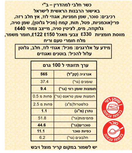 קרם פצפוצי רושה פירות יער 500 גרם