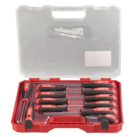 סט של 12 מברגי TRI LOBE איכותיים MILWAUKEE