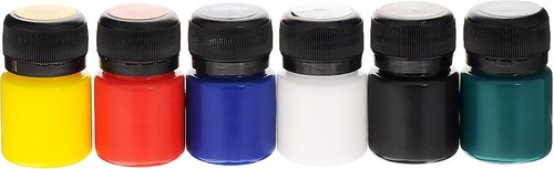 סט 6 צבעי אקריליק מאט DECOLA ACRYLIC MATT- גווני יסוד